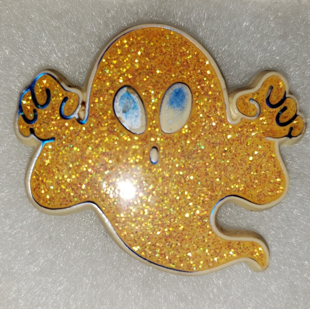 Hallmark Vintage Sparkle Ghost Pin